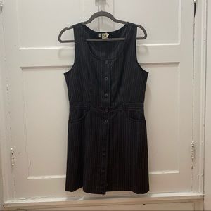 Vintage Button Dress with POCKETS!